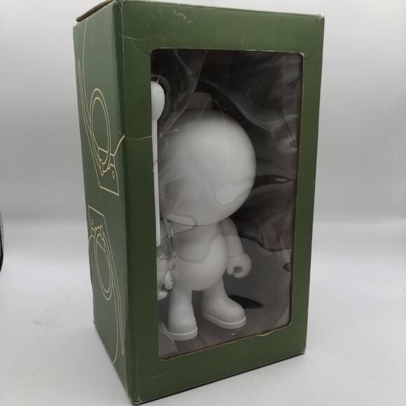 STANDARD ISSUE WHITE 9” B.U.D. BUD Blank Jamungo Vinyl Toy 2006 NIB RARE SEALED - Picture 7 of 8